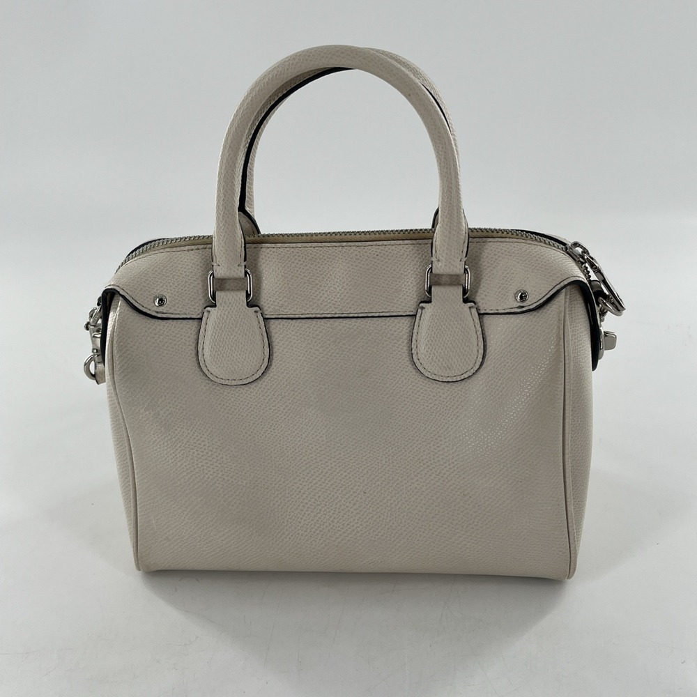 Coach Peanuts Limited Edition Snoopy Mini Bennett Satchel Crossbody White Chalk - Picture 5 of 16